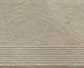 Ступень Eremite crema stopnica prosta struktura mat 30x60