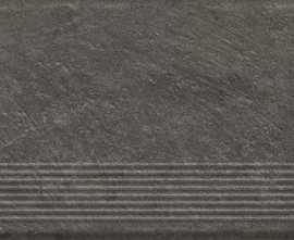 Ступень Carrizo basalt stopnica prosta struktura mat 30x60