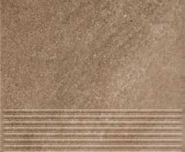 Ступень Mattone Sabbia brown stopnica prosta 30x30
