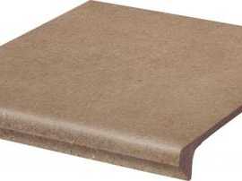 Ступень Mattone Sabbia brown kapinos stopnica prosta 30x33