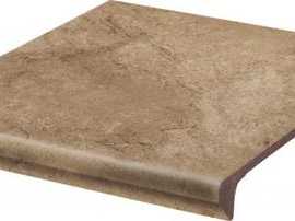 Ступень Mattone Pietra beige kapinos stopnica prosta 30x33