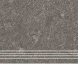 Ступень Чеппо ди Гре коричневый матовый обрезной 30x60