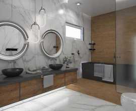 Керамическая плитка Calacatta Silver (Керлайф, Россия)