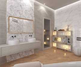 Керамическая плитка Calacatta Bianco (Керлайф, Россия)