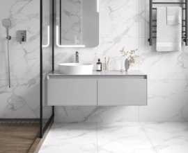 Керамогранит Statuario Perfect Silver (Ceradim, Индия)