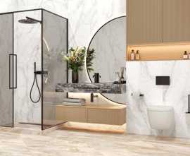 Керамогранит Calacatta Luna (LCM, Индия)