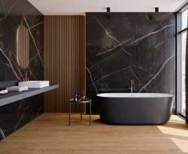 Керамогранит Calacata Black (Grespania, Испания)