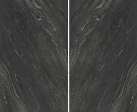 Керамогранит Black Tempest Bookmatch Silk 162x324