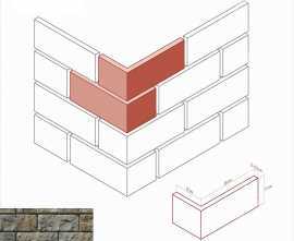 Искусственный камень White Hills 405-85 Йоркшир угол 12x26x12