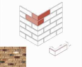 Искусственный камень White Hills 324-45 Кельн брик угол 9x20x6.5