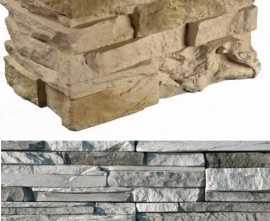 Искусственный камень White Hills 102-85 Кросс Фелл угловой 7х25,5x10 (6х15,5x10)