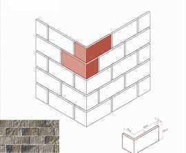 Искусственный камень White Hills 445-85 Торре Бьянка Угол 8x18x9.5
