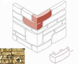 Искусственный камень White Hills 700-15 Тевиот Угол 7-30 x 4-20