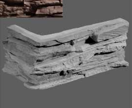 Искусственный камень Leonardo Stone Угловой элемент Перуджа 709 20/10x10x3,5