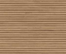 Керамогранит Wood Canarium Almond Stripes темно-бежевый матовый карвинг 60x120