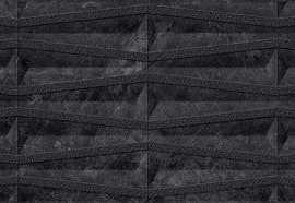 Плитка Velluto Deco nero 59,6x150