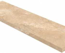 Ступень Аурелия Беж угловая правая 33x120