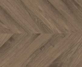 Керамогранит Wood Latina Brown Chevron коричневый матовый карвинг 60x120