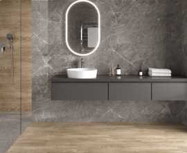 Керамогранит Mramor Chic Grey  (Ceradim, Индия)