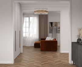 Керамогранит Wood Lux Walnut Chevron M  (Laparet, Индия)