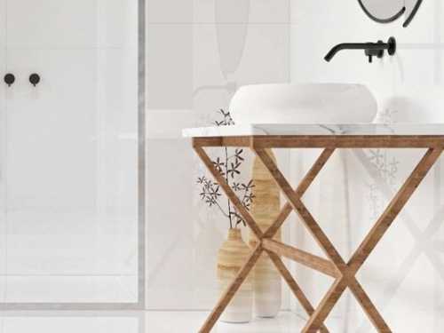 Керамогранит Super White  (ITC, Индия)