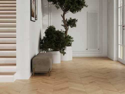 Керамогранит Wood Latina Miele Chevron  (Laparet, Индия)