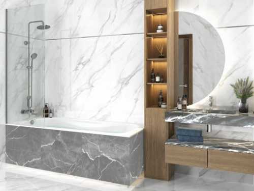 Керамогранит American Calacatta  (LCM, Индия)