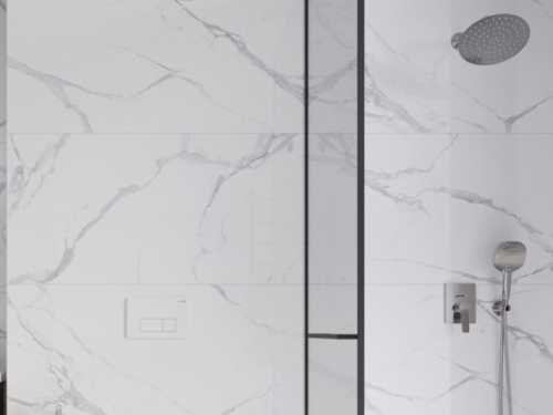 Керамогранит Calacatta Splendid Silver  (Ceradim, Индия)