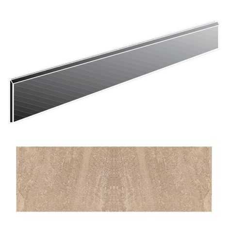 Плинтус Walks Beige Battiscopa Soft 10x60