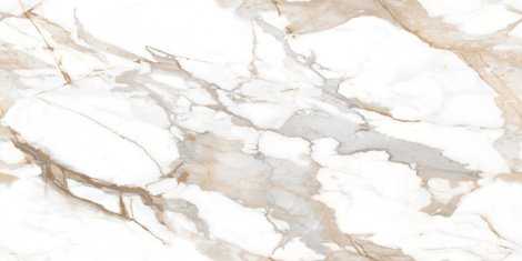 Керамогранит Calacatta Fairy Gold бежевый Полированный 60x120