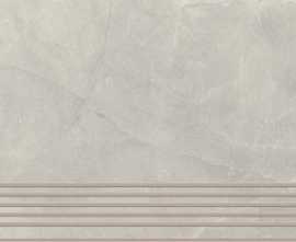 Ступень Ritual Light Grey Rekt Stopnica prosta mat 29,8x59,8