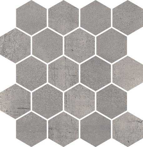 Мозаика Space Grafit Mozaika Hexagon mat