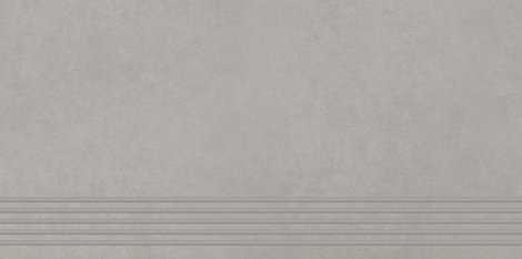Ступень Intero silver Stopnica prosta nacinana mat 29,8x59,8