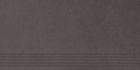 Ступень Intero nero Stopnica prosta nacinana mat 29,8x59,8