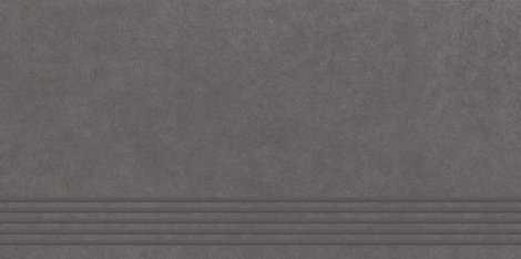 Ступень Intero grafit Stopnica prosta nacinana mat 29,8x59,8