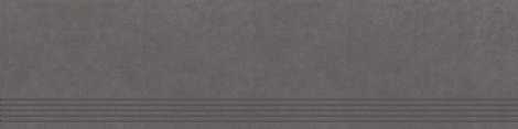 Ступень Intero grafit Stopnica prosta nacinana mat 29,8x119,8
