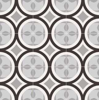 Керамогранит Patchwork Black&White 1 20x20