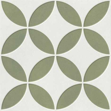 Керамогранит Mayari Green Petals 22,3x22,3
