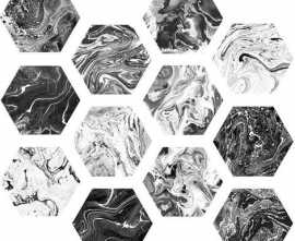 Керамогранит Ebru Shiny Hexa Mix 23,2x26,7