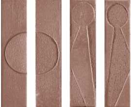 Керамогранит Koine Alphabet Ossido 4,5x18,6