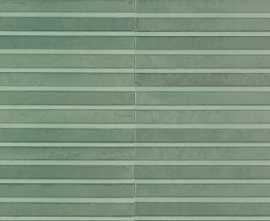 Керамогранит Lume Rake 3D Turquoise 6x24