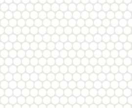 Мозаика Extra Light Circle White Стекло 1,8x1,8