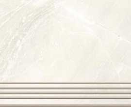 Ступень Canyon White/Белый структурированный 30x60