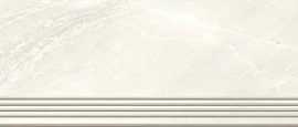 Ступень Canyon White/Белый лаппатированный 30x120