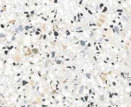 Керамогранит Terrazzo светло-серая Лаппатированная 60x60