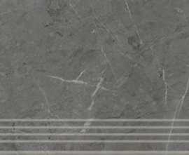 Ступень Skala Dark Grey/Темно-серый Лаппатированный 30x60