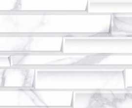 Плитка Calacatta Bianco Bricks rel 31,5x63
