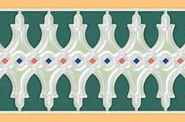 Бордюр Menara Цоколь 12x31,5