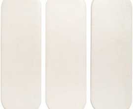 Плитка Calema Oval White Matt 5,2x16